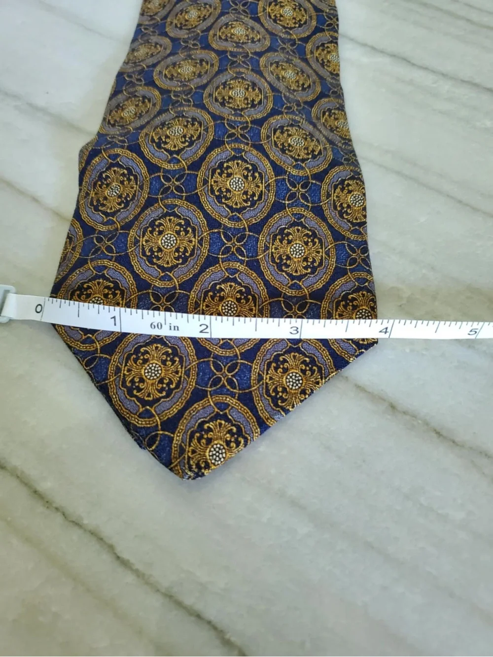 VALENTINO Rare Silk Necktie with Valentino's Logo Made in Italy